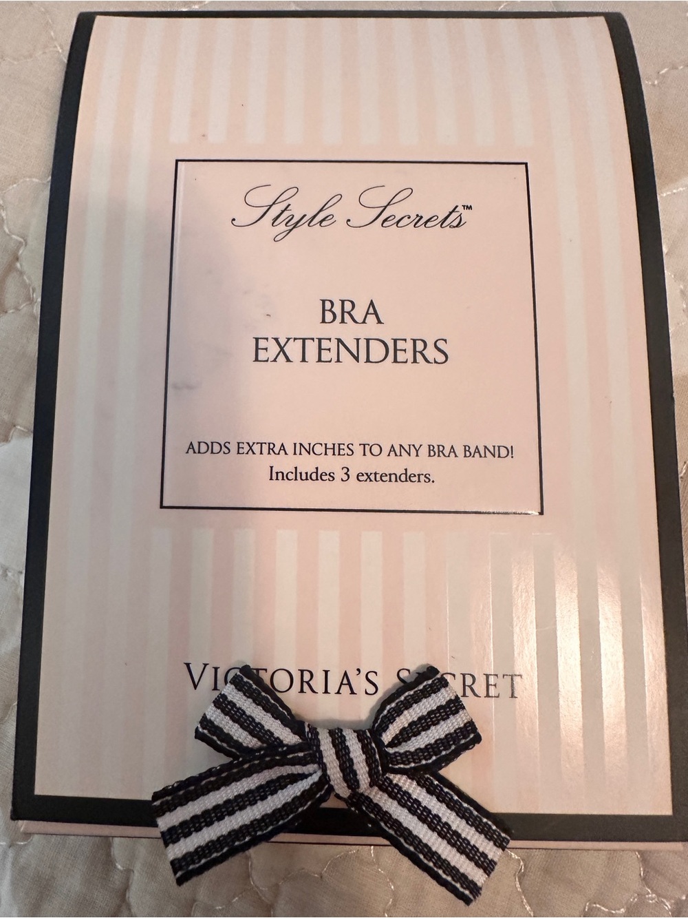 Victoria's Secret Style Secrets Bra Extenders 3-Pack